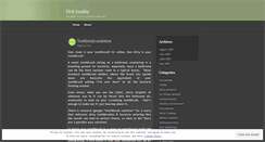 Desktop Screenshot of fithealthy.wordpress.com