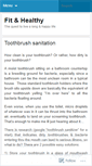 Mobile Screenshot of fithealthy.wordpress.com