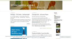 Desktop Screenshot of bloginteressant.wordpress.com