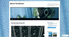 Desktop Screenshot of belowthebenthic.wordpress.com