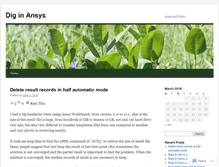 Tablet Screenshot of ansystor.wordpress.com