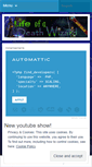Mobile Screenshot of lifeofdeathwizard.wordpress.com