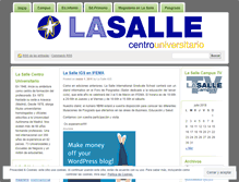 Tablet Screenshot of lasallemagisterio.wordpress.com