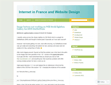 Tablet Screenshot of internetfrance.wordpress.com