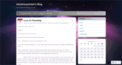 Desktop Screenshot of amalinasyahidah.wordpress.com