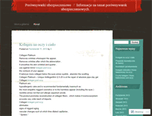 Tablet Screenshot of bubezpieczenia.wordpress.com