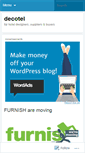 Mobile Screenshot of decotel.wordpress.com
