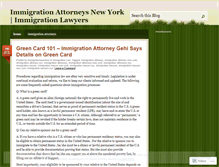 Tablet Screenshot of immigrationquestion.wordpress.com