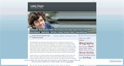 Desktop Screenshot of lesleychoyce.wordpress.com