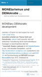 Mobile Screenshot of monedem.wordpress.com