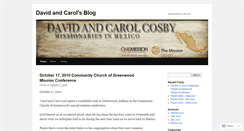 Desktop Screenshot of davidandcarol.wordpress.com