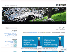 Tablet Screenshot of engmajed1.wordpress.com