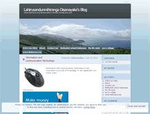 Tablet Screenshot of lahirusandun.wordpress.com