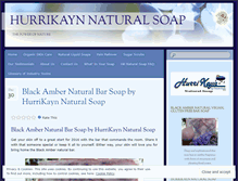 Tablet Screenshot of hknaturalsoap.wordpress.com