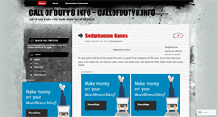 Desktop Screenshot of callofduty8cod8.wordpress.com