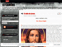 Tablet Screenshot of elcaminoeadd.wordpress.com