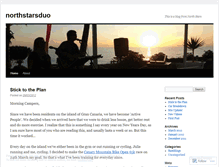 Tablet Screenshot of northstarsduo.wordpress.com