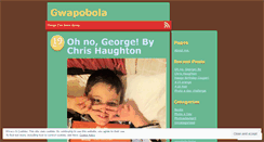 Desktop Screenshot of gwapobola.wordpress.com
