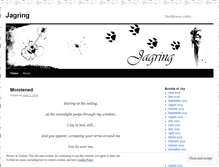 Tablet Screenshot of jagring.wordpress.com