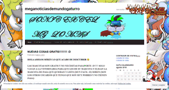 Desktop Screenshot of meganoticiasdemundogaturro.wordpress.com