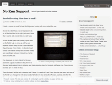 Tablet Screenshot of norunsupport.wordpress.com