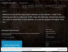 Tablet Screenshot of kyogrejascpcheats.wordpress.com