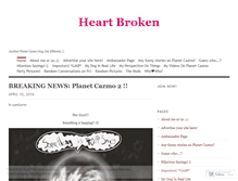 Tablet Screenshot of pcheartbroken.wordpress.com