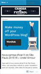 Mobile Screenshot of camisadefutebol.wordpress.com