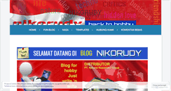 Desktop Screenshot of nikorudy.wordpress.com