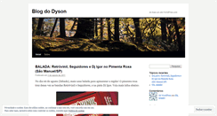 Desktop Screenshot of blogdodyson.wordpress.com