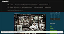 Desktop Screenshot of galwayvoice.wordpress.com