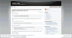 Desktop Screenshot of lionide.wordpress.com
