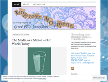 Tablet Screenshot of improvemoment.wordpress.com
