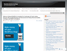 Tablet Screenshot of bioelectricterrorism.wordpress.com