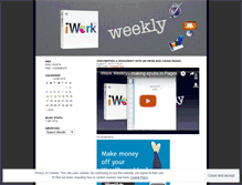 Tablet Screenshot of iworkweekly.wordpress.com