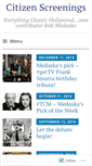 Mobile Screenshot of citizenscreenings.wordpress.com