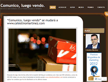 Tablet Screenshot of comunicoluegovendo.wordpress.com