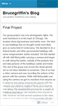 Mobile Screenshot of brucegriffin.wordpress.com