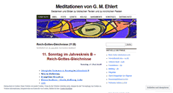 Desktop Screenshot of gmehlert.wordpress.com