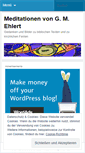 Mobile Screenshot of gmehlert.wordpress.com