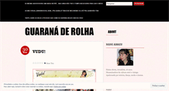 Desktop Screenshot of guaranaderolha.wordpress.com