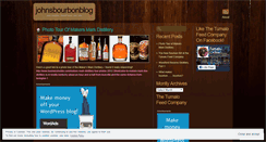 Desktop Screenshot of johnsbourbonblog.wordpress.com