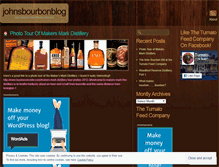 Tablet Screenshot of johnsbourbonblog.wordpress.com