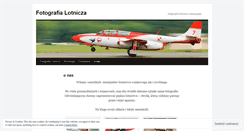 Desktop Screenshot of fotografialotnicza.wordpress.com