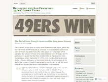 Tablet Screenshot of 49ershistory.wordpress.com