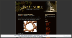 Desktop Screenshot of jabalnurr.wordpress.com