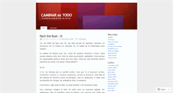 Desktop Screenshot of caminar.wordpress.com