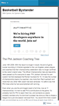 Mobile Screenshot of basketballbystander.wordpress.com