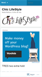 Mobile Screenshot of chickstyle.wordpress.com