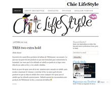 Tablet Screenshot of chickstyle.wordpress.com